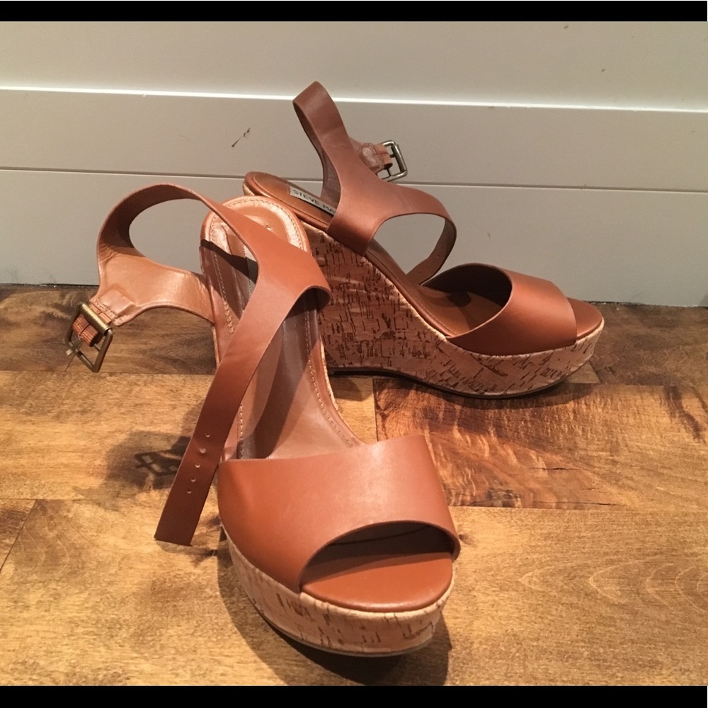 Steve Madden Cork Wedges